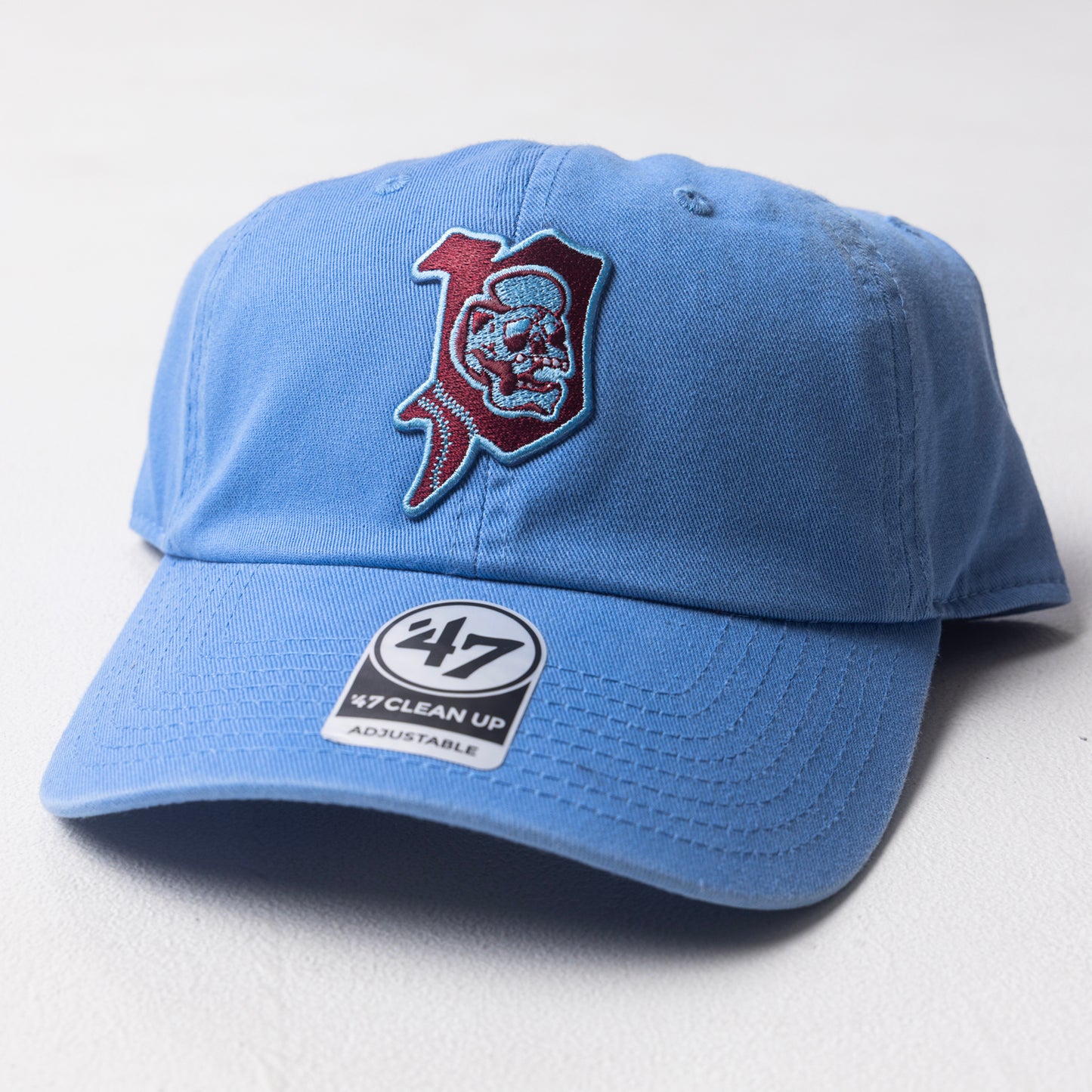 PHILLIES EMBROIDERED PATCH 1910 SKULLY LOGO - 47 BRAND